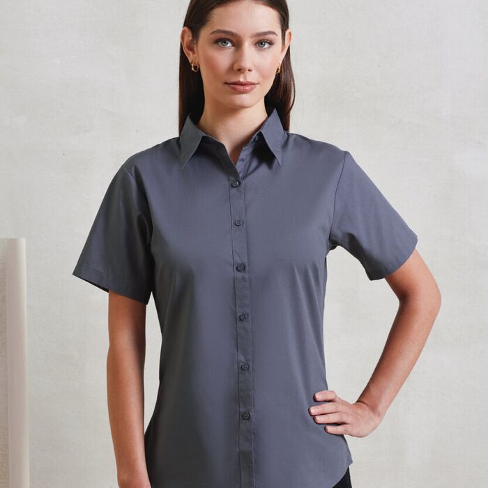 Work Shirts Ladies Short Sleeve Thumbnail